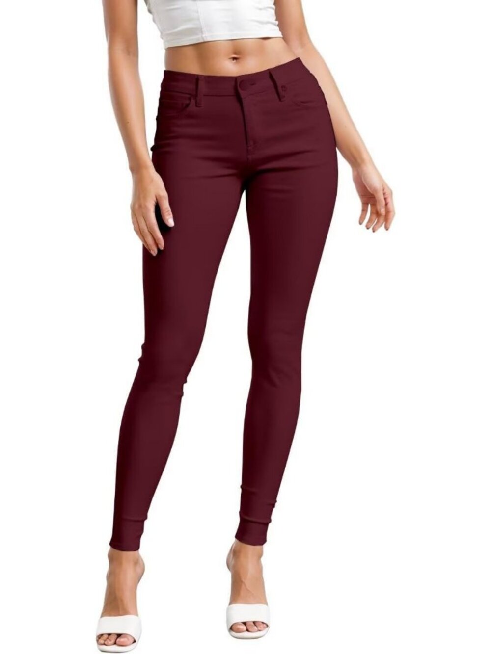 Ultra Stretch Comfy Skinny Leg Pants for Women | Casual Work & Everyday Wear